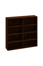 KNI 32 regál knihovnický, 1150X1200X300, ořech královský